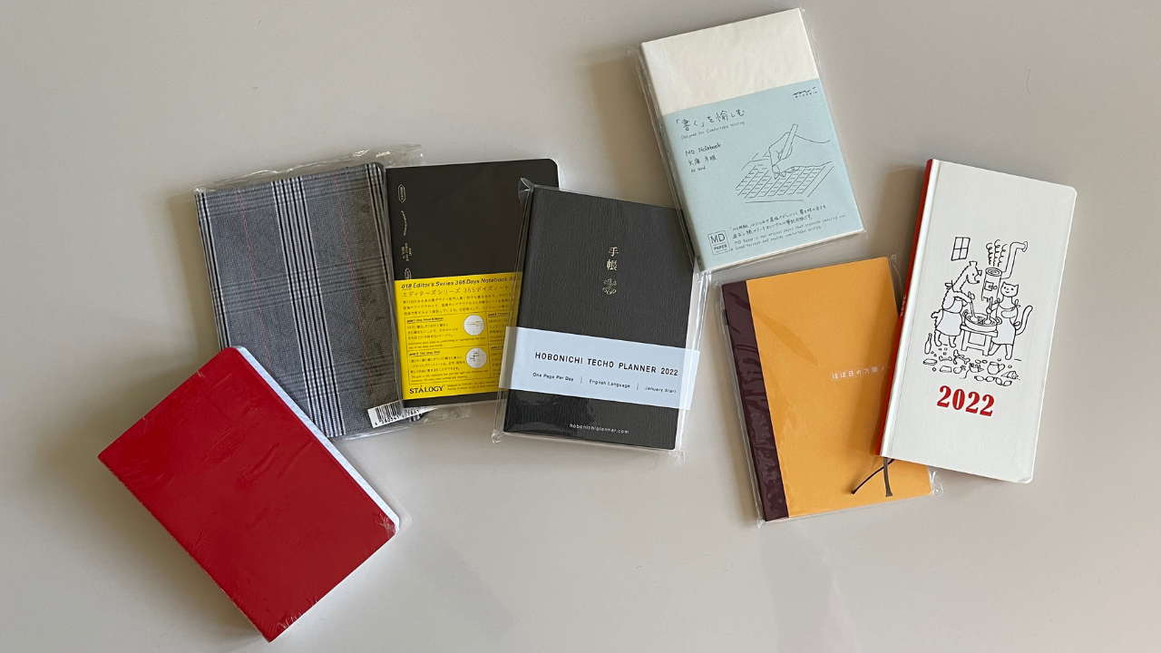Journal and Planner Purchases Made for 2022