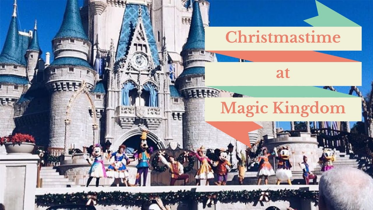 Christmastime at Magic Kingdom