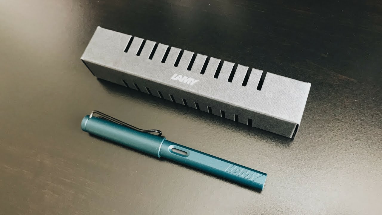 Lamy Fountain Pen Unboxing & Paper Test